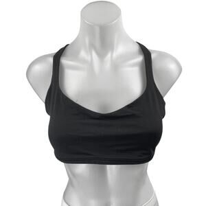 Lululemon Free to Be Black Strappy Criss Cross Sleeveless Sports Bra Tank Top 6